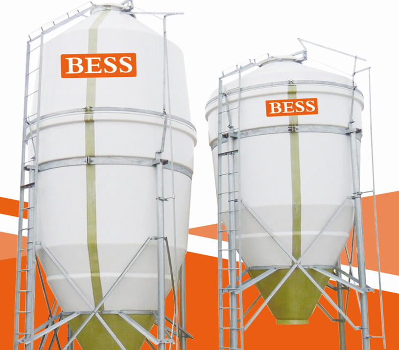 一体式玻璃钢料塔